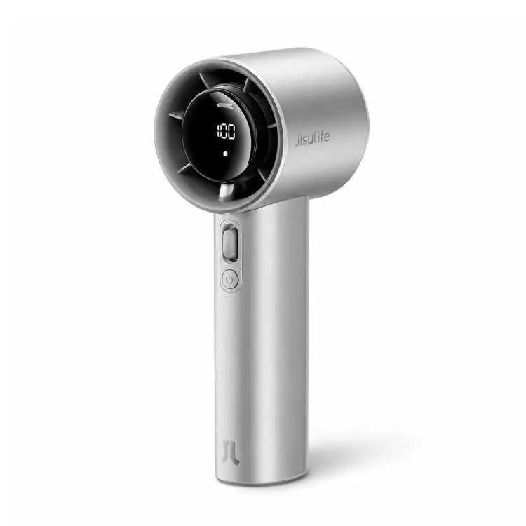 JisuLife Pro1S High-Speed Turbo Handheld Fan with Long Battery Life, Battery Capacity