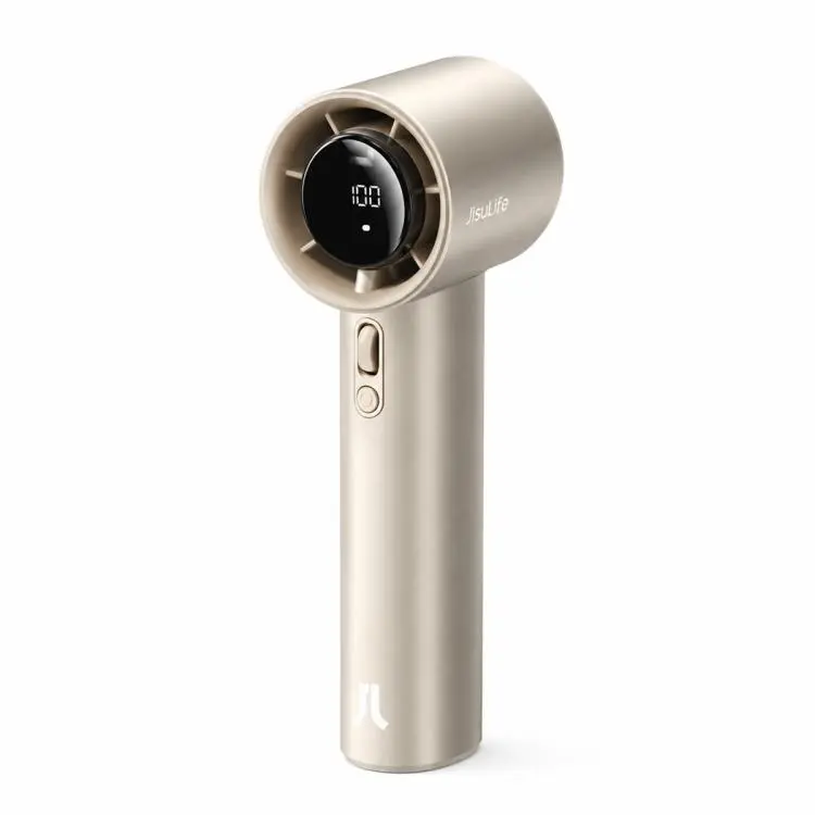 JisuLife Pro1S High-Speed Turbo Handheld Fan with Long Battery Life, Battery Capacity