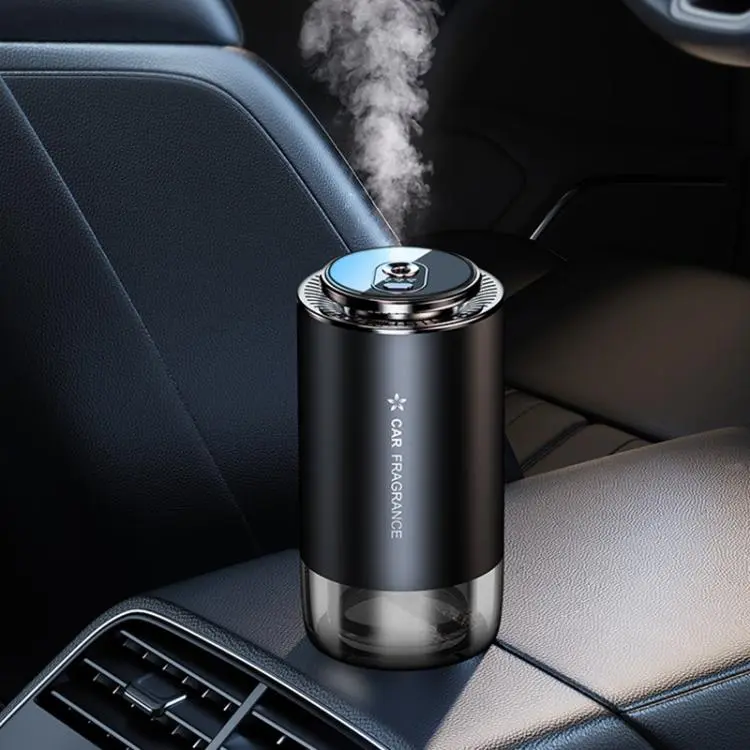 JK-572 Car Mounted Smart Spray Aroma Diffuser(Black)