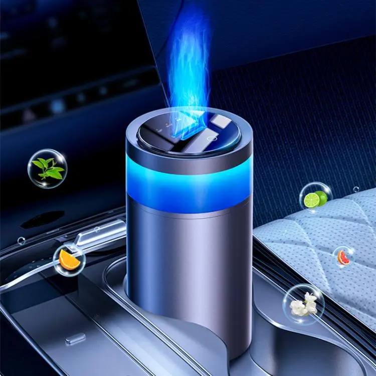 JK-582 Aurora Blue Flame Car Air Freshener(Black)