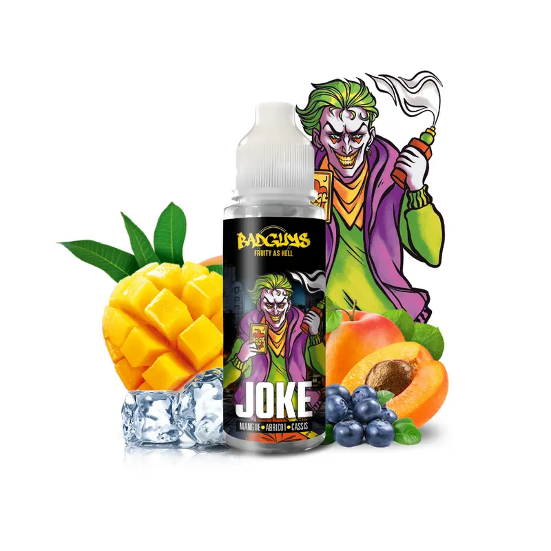 Joke 100ml - Bad Guys - Mangue, Abricot et Cassis