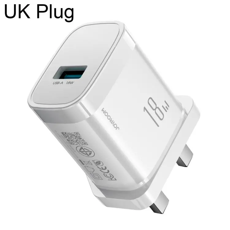 JOYROOM JR-TF4 18W USB Fast Charging Charger, Plug
