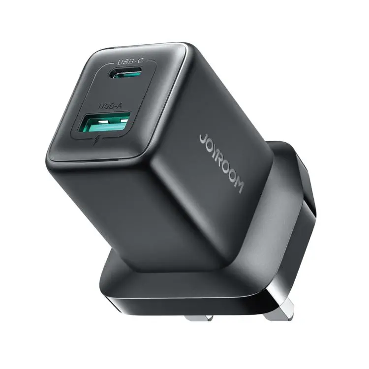 JOYROOM JR-TG8 45W USB and Type-C Dual Interface GaN Fast Charger, Plug