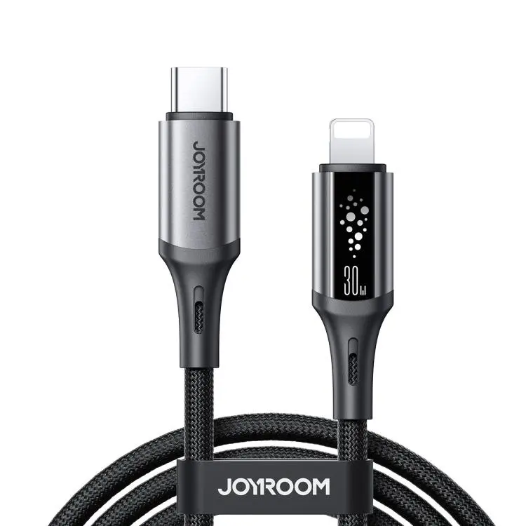 JOYROOM S-A60 StarTalk Series 30W Type-C to 8 Pin Fast Charging Data Cable, Length