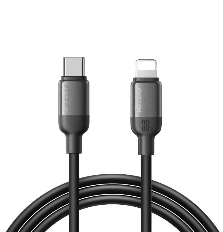 JOYROOM S-A62 Lively Series 30W USB-C / Type-C to 8 Pin Fast Charging Data Cable, Length
