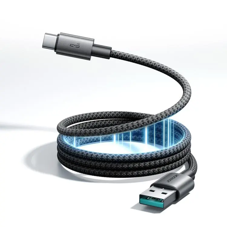 JOYROOM S-A65 MagEase Series 1.2M Magnetic Self-Winding Charging Data Cable, Port
