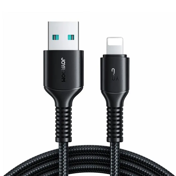 JOYROOM S-A9U Long-Lasting Series USB to 8 Pin 3A Fast Charging Data Cable, Length
