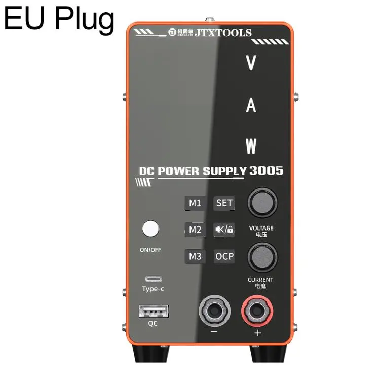 JTX-3005 Multiple Protections 4-Digit Display Adjustable DC Power Supply, Plug