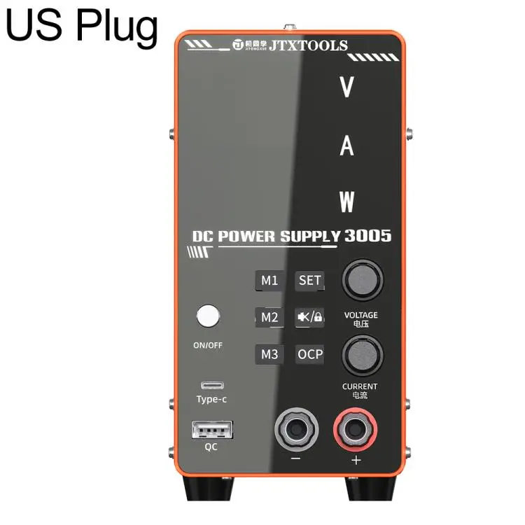 JTX-3005 Multiple Protections 4-Digit Display Adjustable DC Power Supply, Plug