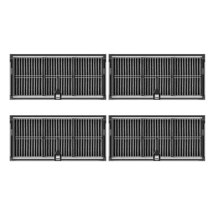 JUNSUNMAY 4pcs Sweeper Clean Filter with Brush for Dreame X30 Ultra / X40 Ultra / L60 Ultra FE / L50 Ultra AE / L10s Ultra Gen2 / Gen3