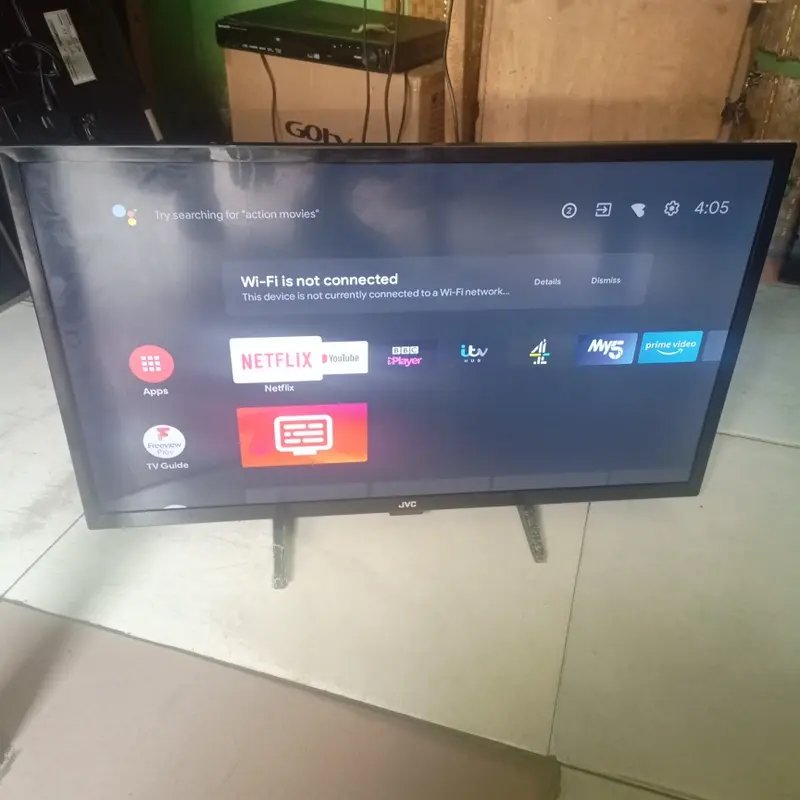 JVC 32 Inch LT-32CA790 Android Full HD Smart TV (Bluetooth, WiFi, Chromecast, Play Store) - London Used