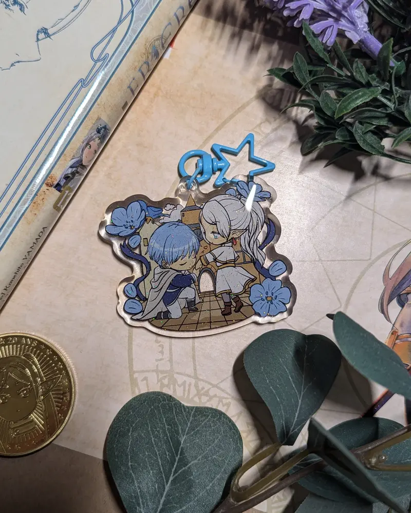 Keychain - Frieren & Imel