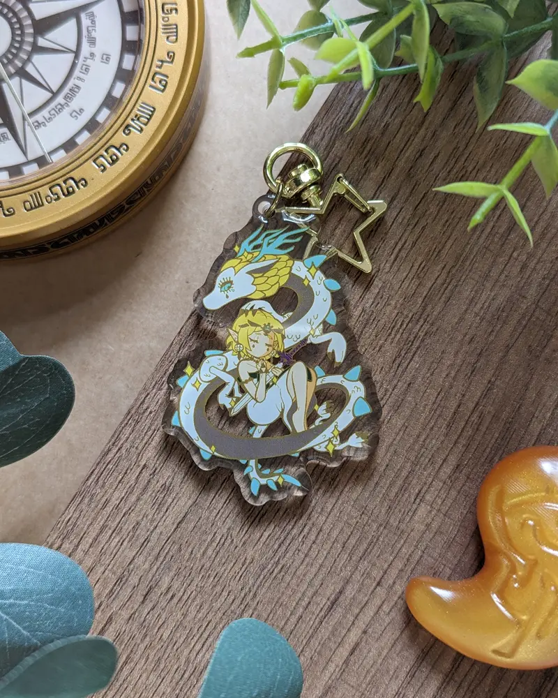 Keychain - Zelda Dragon