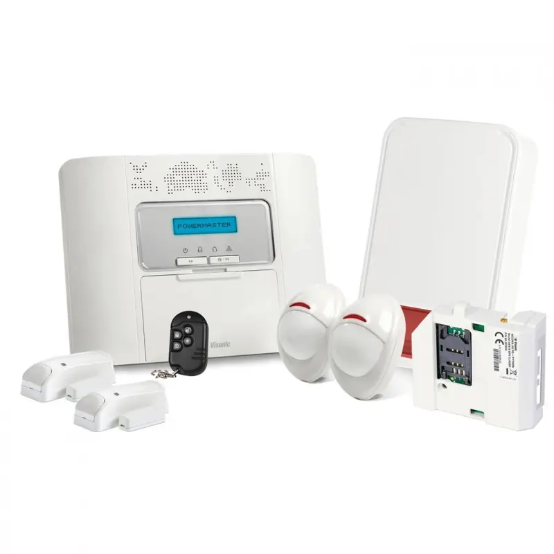 kit alarme sirène sans fil et connectée avec application mobile référence