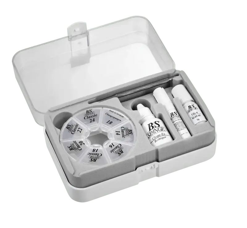 Kit de correction Languette B/S Classique - Profi Set - 60 languettes - Largeur 3 mm - B/S-Spange