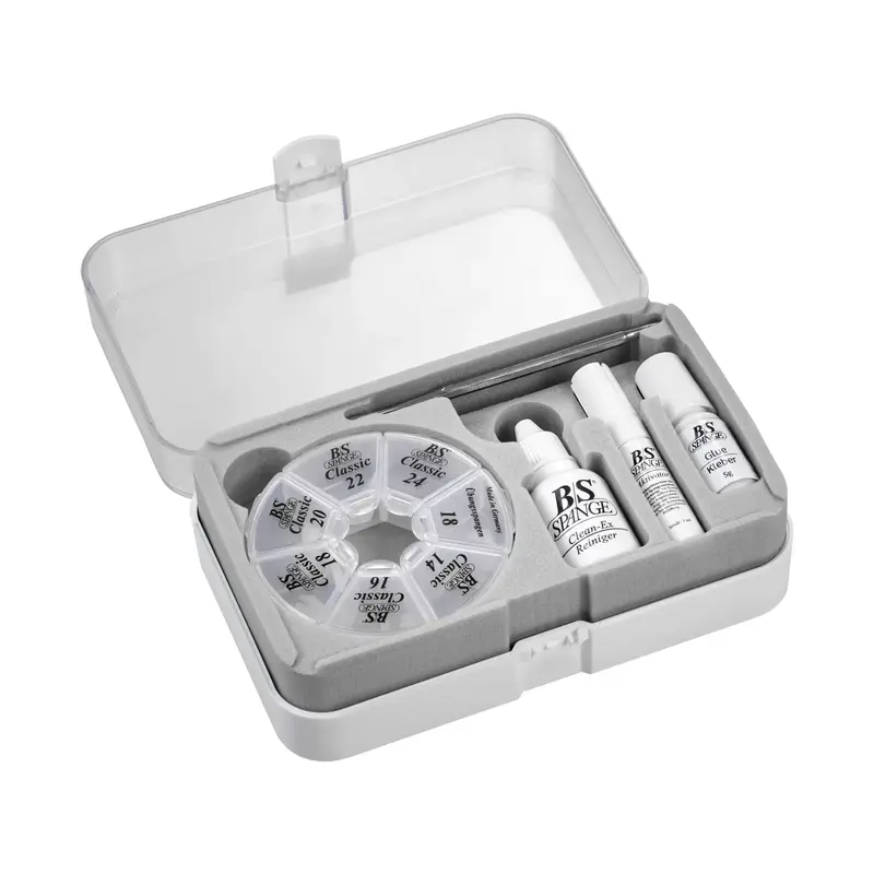 Kit de démarrage B/S Classique - Starter Set - 40 languettes - Largeur 3 mm - B/S-Spange
