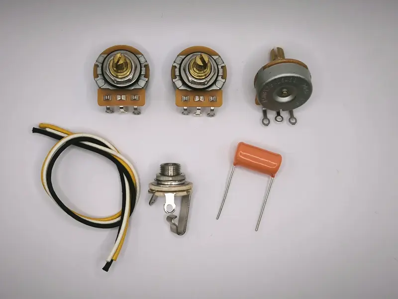Kit électronique à assembler pour guitare basse type Jazz Bass