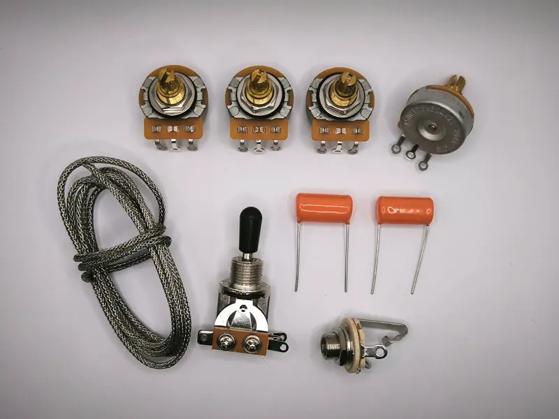 Kit électronique à assembler pour guitare électrique style Les Paul, SG ou Firebird