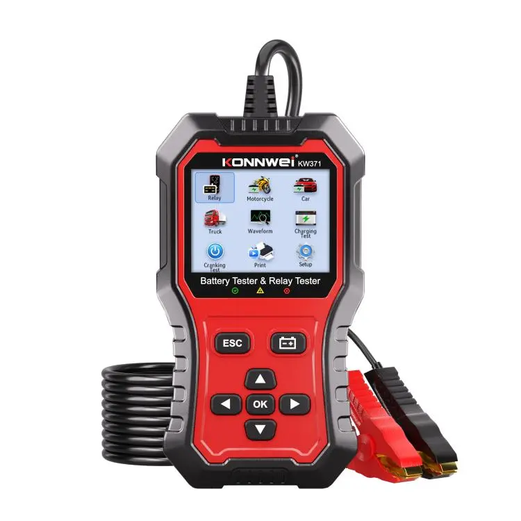 KONNWEI 2 In 1 Car Relay Tester Battery Tester(KW371)