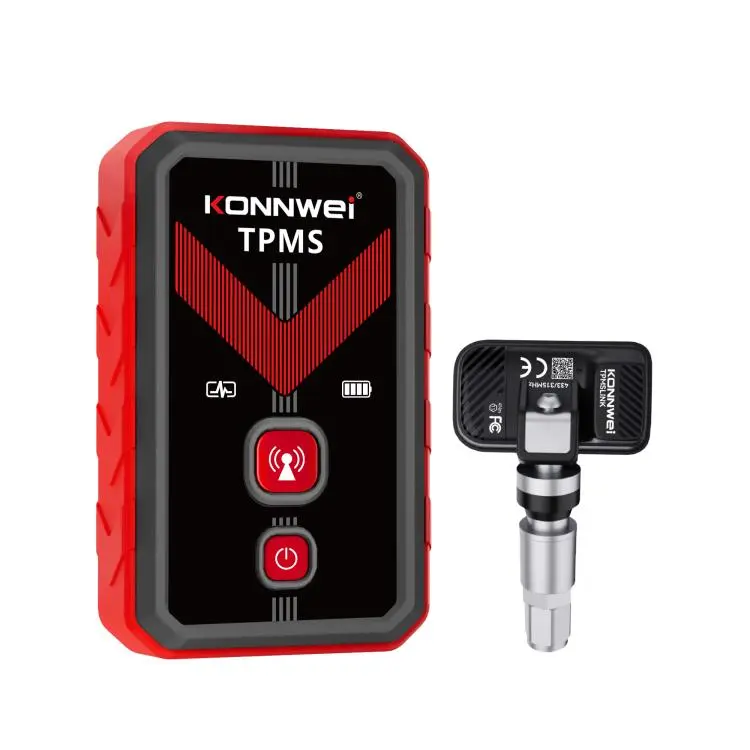 KONNWEI Tire Pressure Monitoring System Connector Supports Bluetooth Version 5.2(TK100+ Sensor)