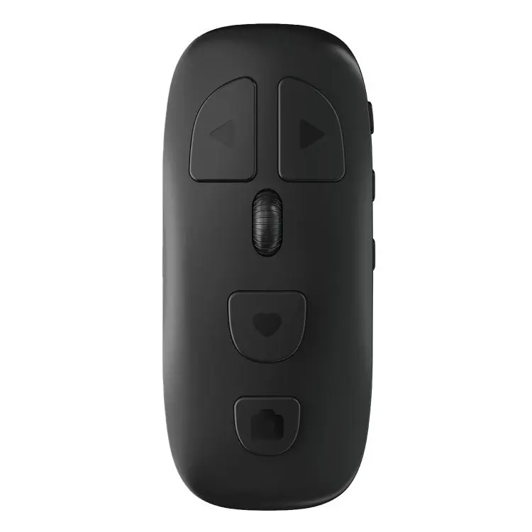 KR-06 Multifunctional Rolling Wheel Phone Bluetooth Remote Control(Black)