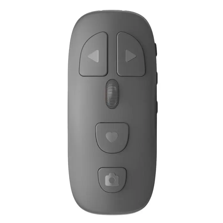 KR-06 Multifunctional Rolling Wheel Phone Bluetooth Remote Control(Grey)
