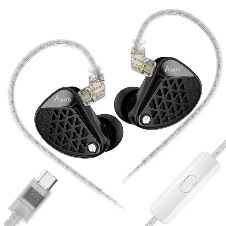 KZ-AM16 Dedicated Low-Frequency Drivers Music Gaming Hi-Fi 1.2m Wired Earphones, Spec