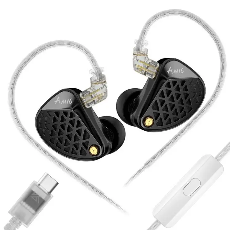 KZ-AM16 Dedicated Low-Frequency Drivers Music Gaming Hi-Fi 1.2m Wired Earphones, Spec