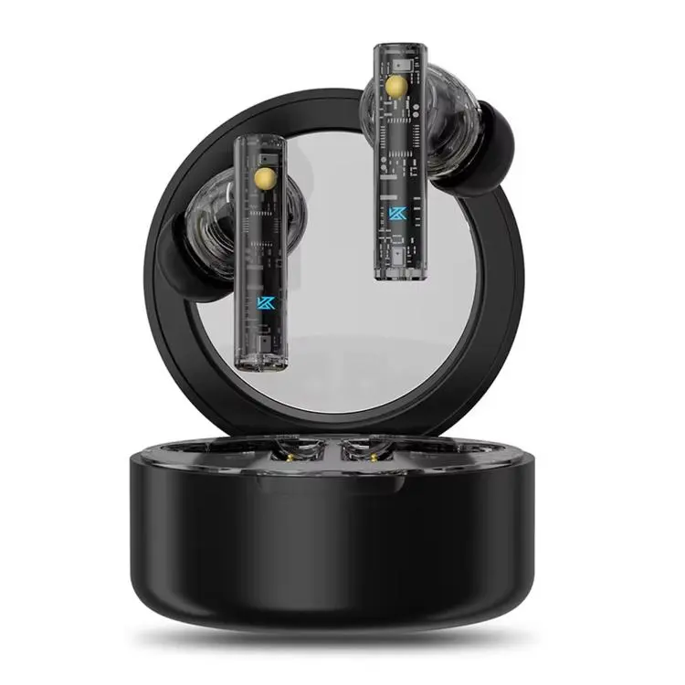 KZ-Carol Active Noise Reduction Bluetooth Earphones Hi-Fi ANC Noise Reduction TWS Earbuds(Black)