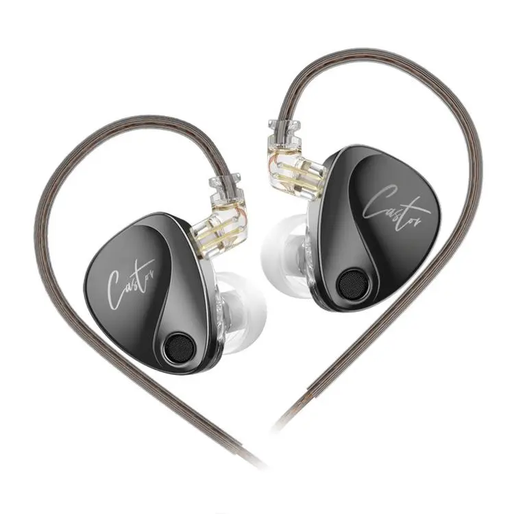 KZ-Castor Adjustable Dual-Driver In-Ear 1.2m Wired Earphones, Spec