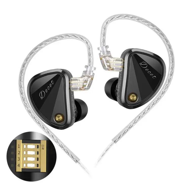 KZ Decet 3.5mm Array-style 10-Driver Dynamic 1.2m Wired Earphone, Spec