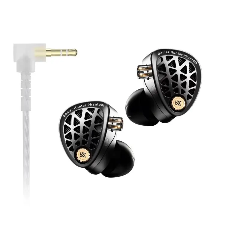 KZ Phantom Hi-Fi-grade Audio Gaming 1.2m Wired Earphones, Spec