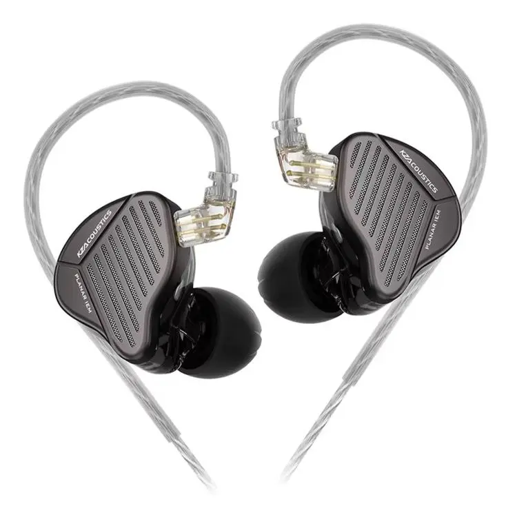 KZ-PR1 Planar Magnetic 1.2m Wired Earphones 13.2mm Planar Driver High-Res Hi-Fi Earbuds, Spec