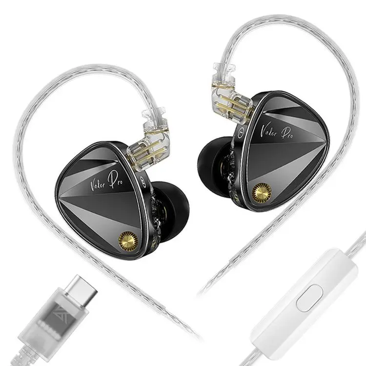 KZ Vader Pro Hifi Bass 6-Driver Dynamic Music In Ear 1.2m Wired Earphones, Spec
