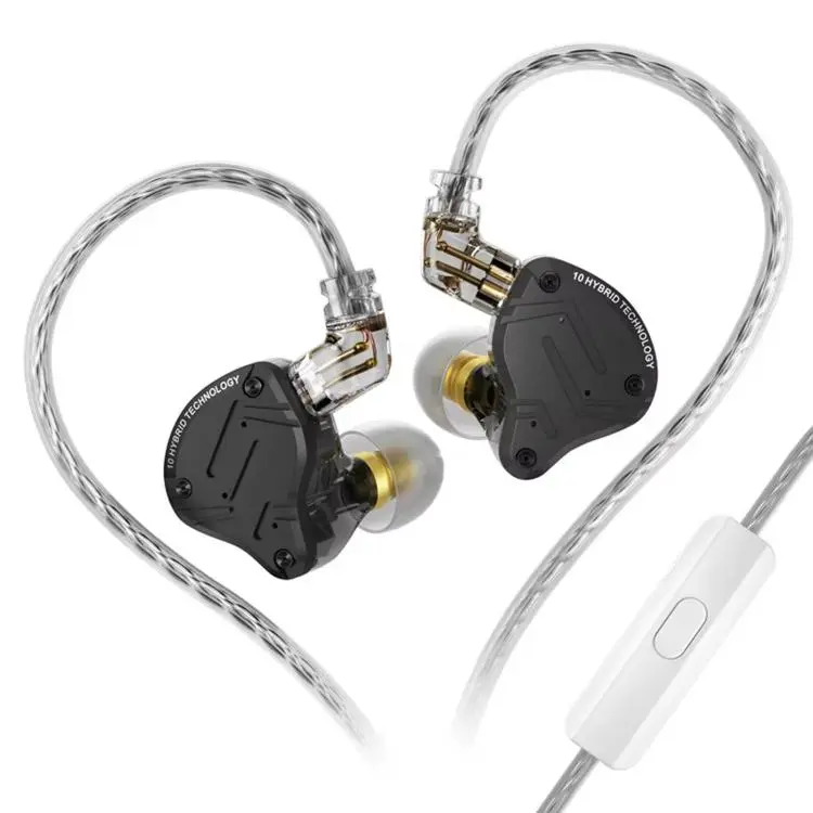 KZ-ZS10 PRO X 10-driver Dynamic Driver+Balanced Armature 1.2m Wired Earphones, Spec