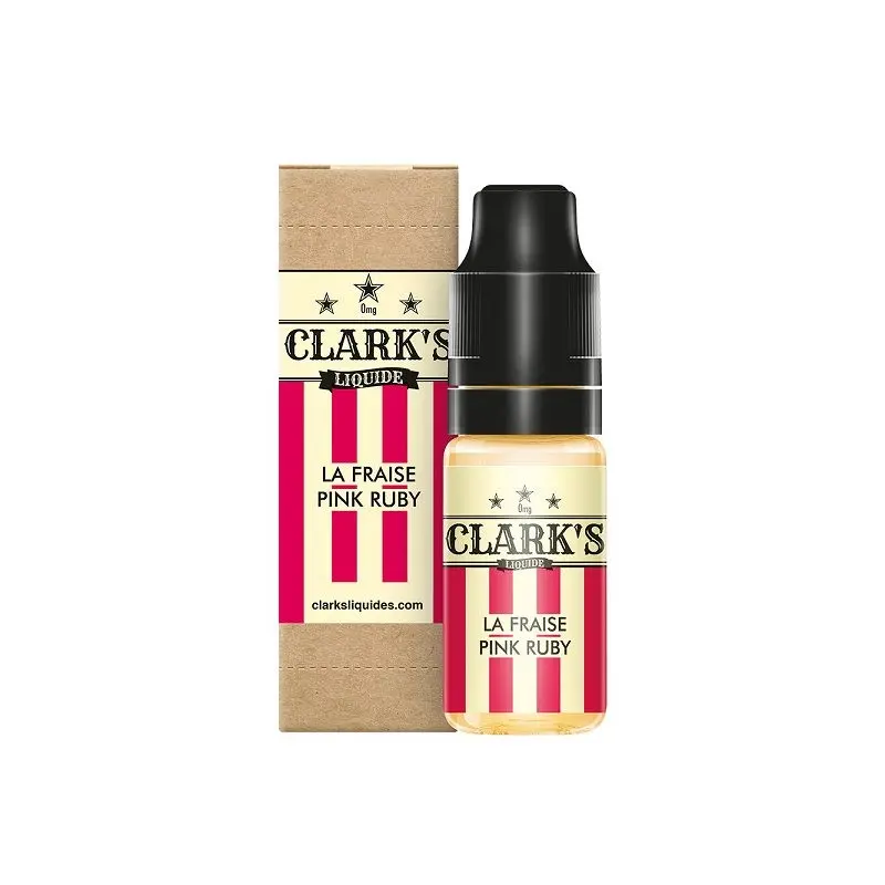 La Fraise Pink Ruby Clark's Liquide 10ml
