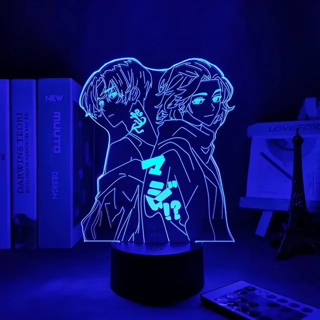 Lampe 3D Mikey jeune et Adulte - Tokyo Revengers