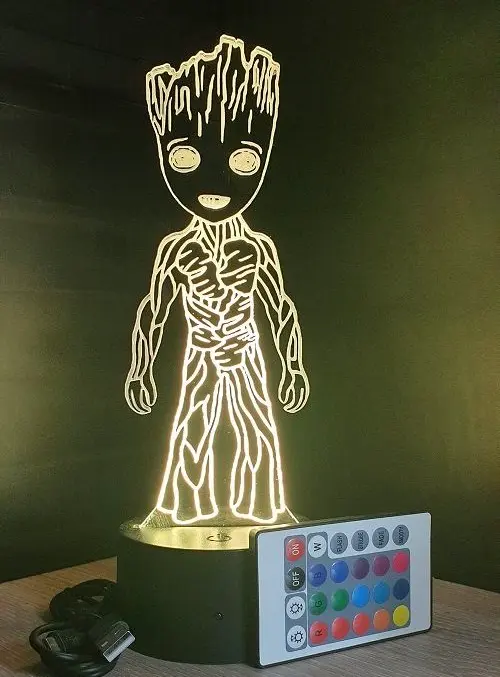 Lampe Groot - Les Gardiens de la Galaxie