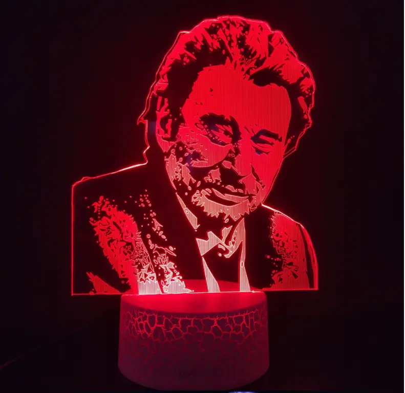 Lampe Johnny Hallyday