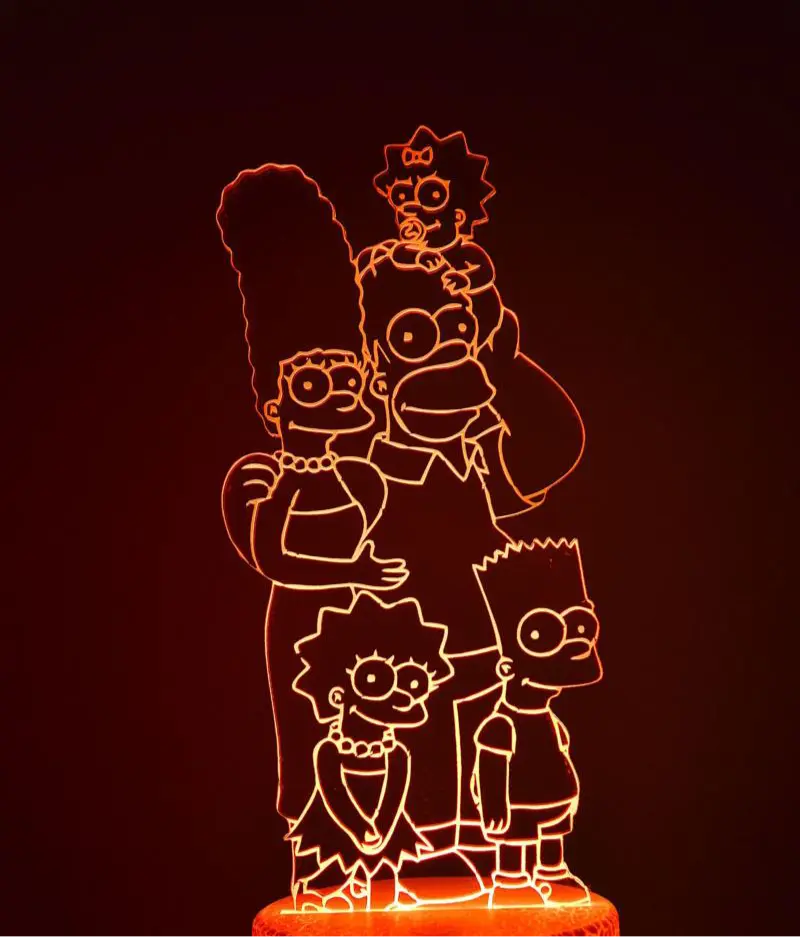 Lampe Les Simpsons