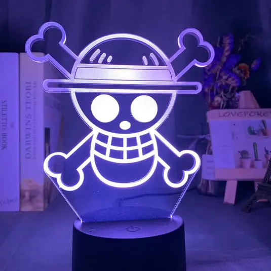 Lampe Logo Mugiwara - One Piece