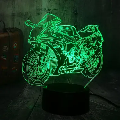 Lampe Moto de course