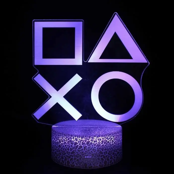 Lampe Playstation Touches Manettes