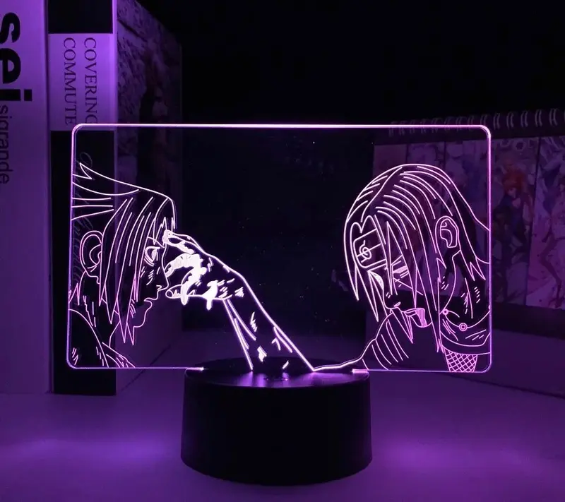 Lampe Sasuke et Itachi - Naruto