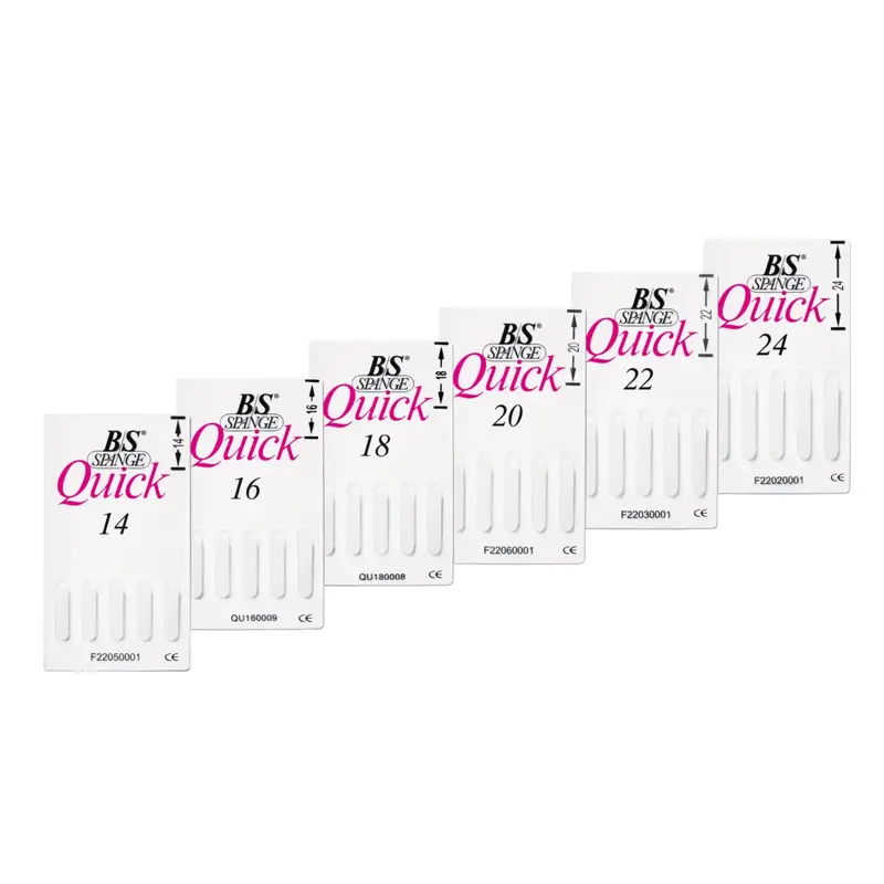 Languettes B/S Quick - Lot de 5 - Largeur 3 mm - Plusieurs tailles - B/S-Spange