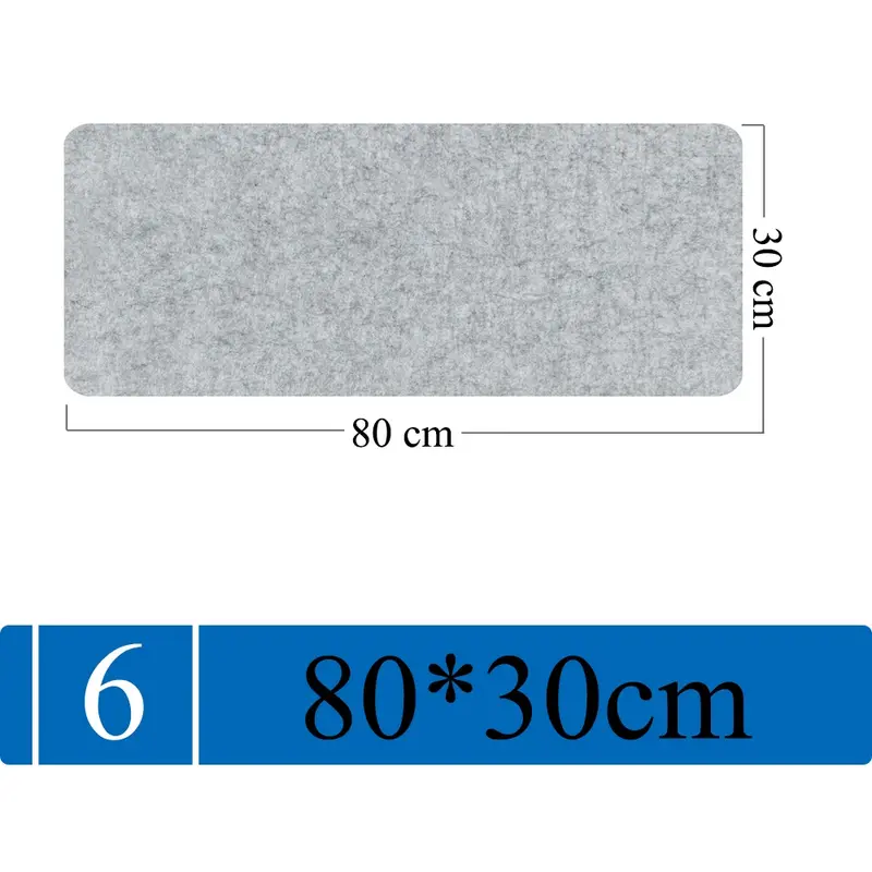 Large Wool Felt Mouse Pad Gaming Mat