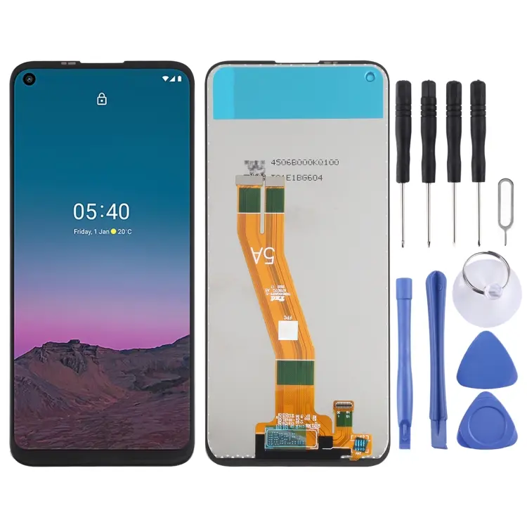 LCD Screen and Digitizer Full Assembly for Nokia 5.4 TA-1333 TA-1340 TA-1337 TA-1328 TA-1325(Black)