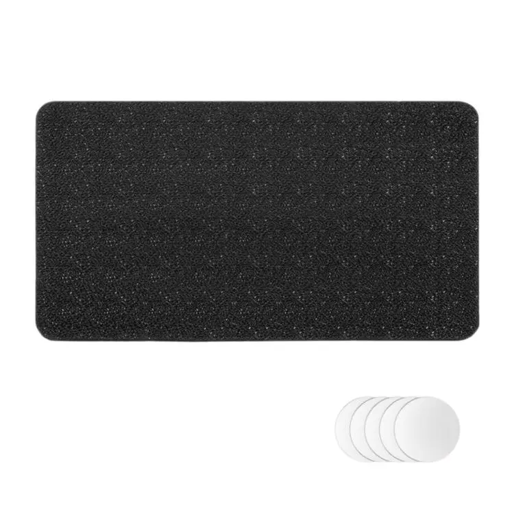 Leather-Grain Texture High-Temperature Resistant Anti-Slip Dashboard Mat, Size
