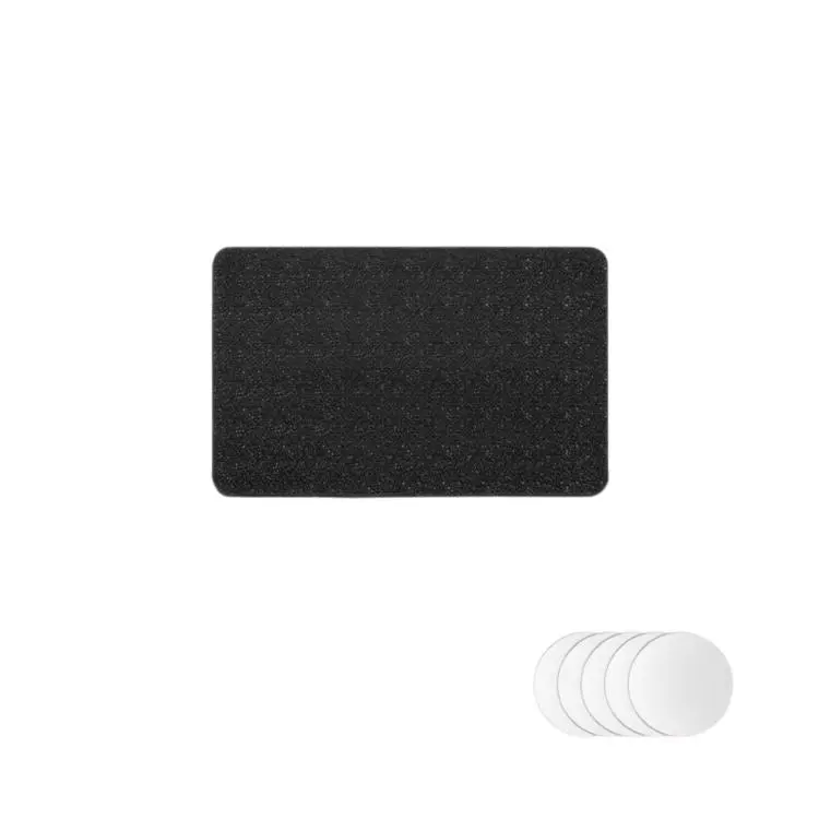 Leather-Grain Texture High-Temperature Resistant Anti-Slip Dashboard Mat, Size