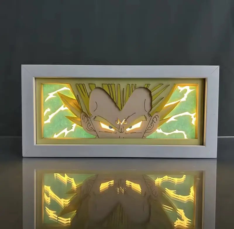 LED BOX Vegeta - Dragon Ball Z